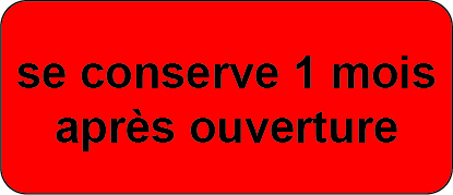 Étiquettes d'avertissement - Rouge fluo
